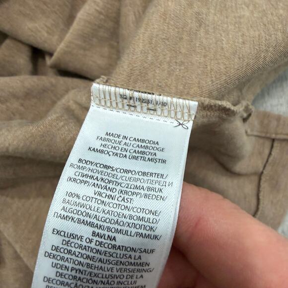 Polo Ralph Lauren Classic Fit Shirt Men's Extra Large Brown Flesh Pony Preppy - Picture 5 of 8